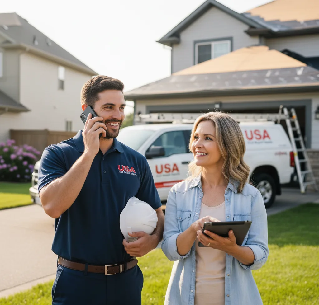 USA Roof Repair Experts customer support in Junction City